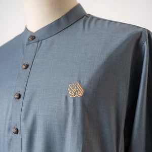 Horsemen Thobe - Light Slate Gray