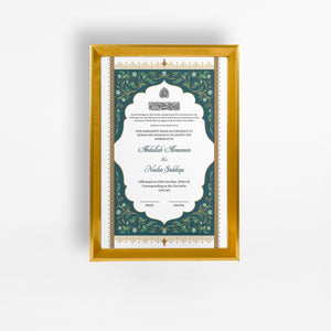 Nikah Nama 14 Frame