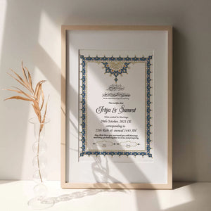 Nikah Nama 03 Frame
