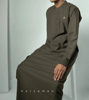 Horsemen Thobe-Secret Meadow Green