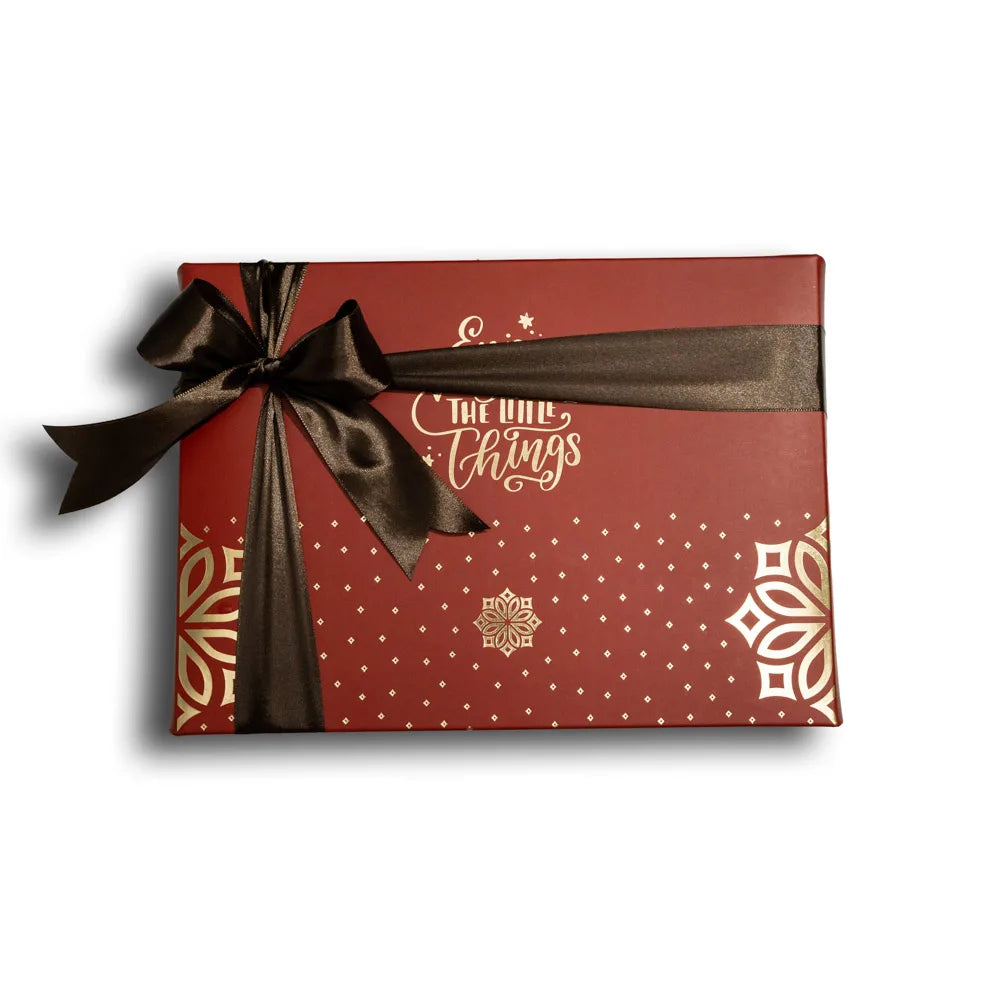 Enjoy little Things Box Maroon image 0