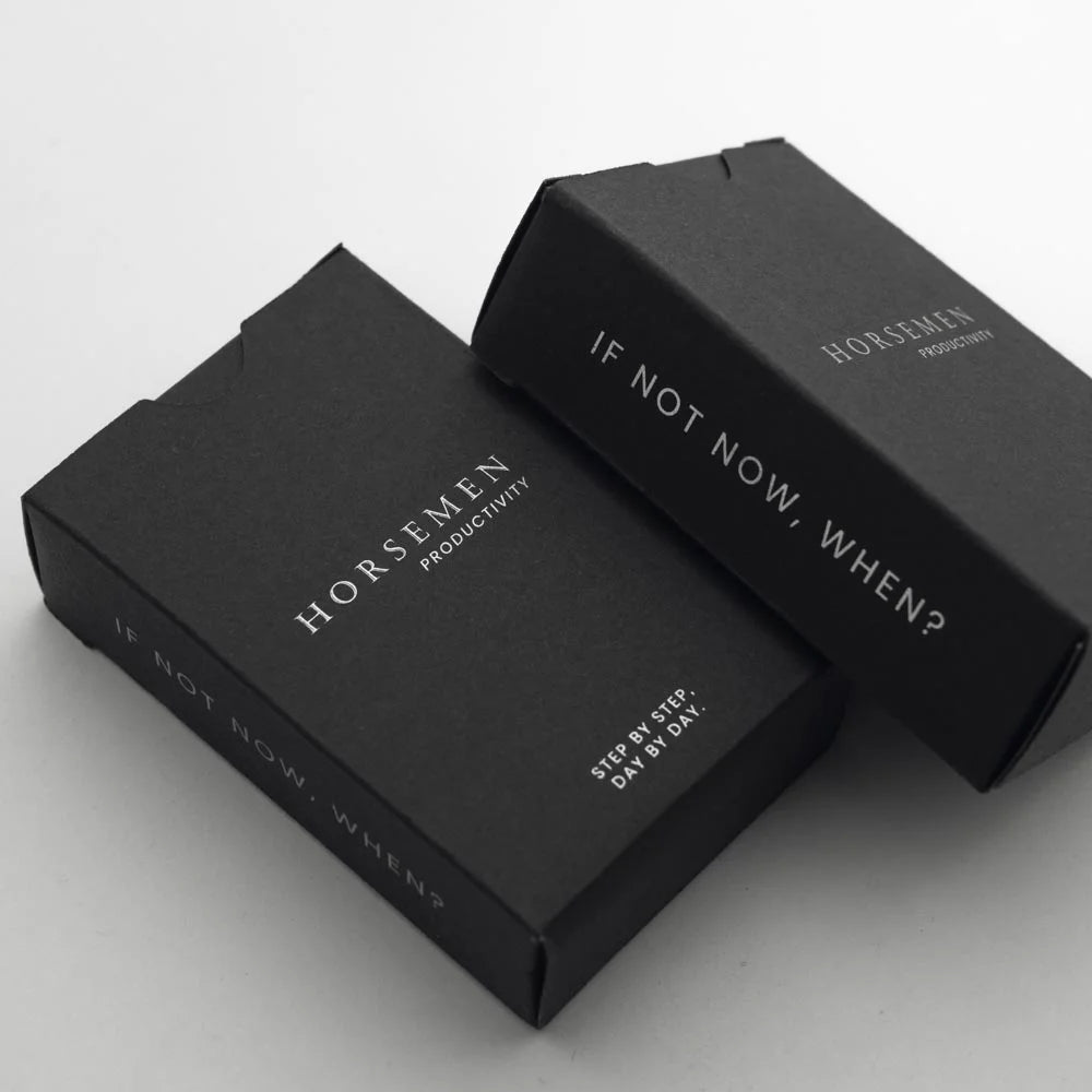 Horsemen Productivity Notecards