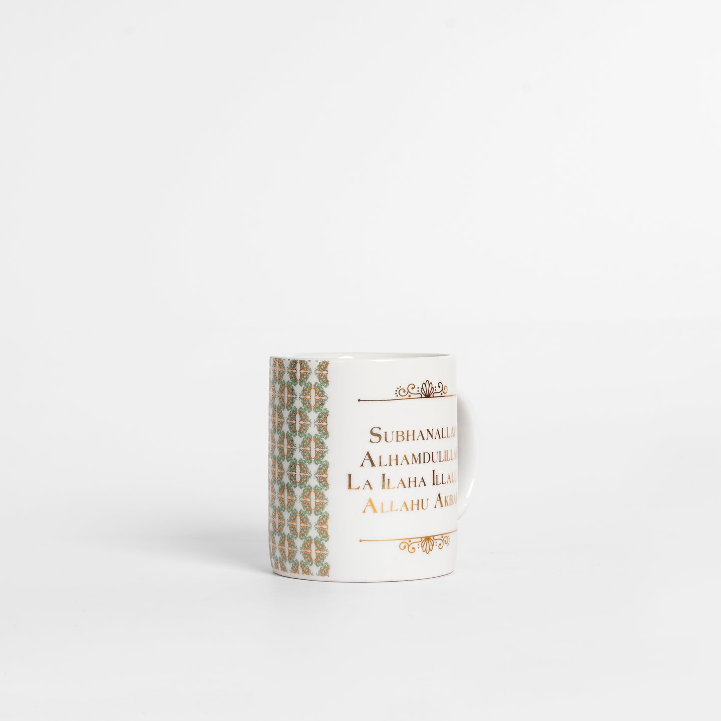 Dhikr / Zikr White Motif Design Mug