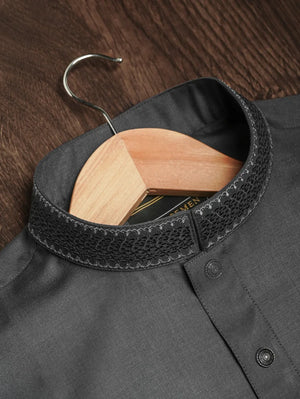 Platinum Panjabi | Graphite Gray