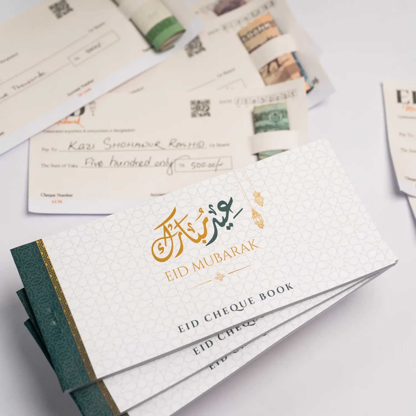 Eid Salami Cheque 5pcs Package image 0