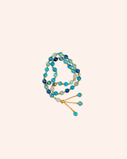 shimmer crystal Tasbih