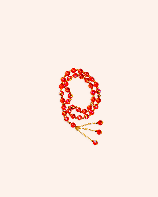 Natural bold beads tasbih