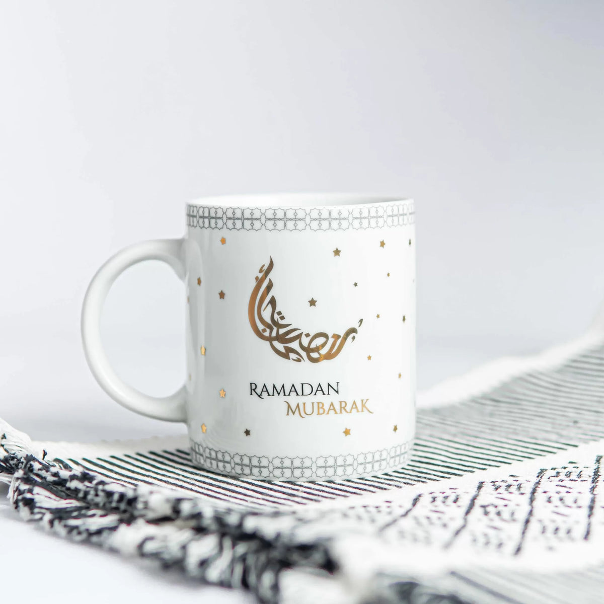 Ramadan Mubarak Calligraphy Themed Mug V-1 image 0