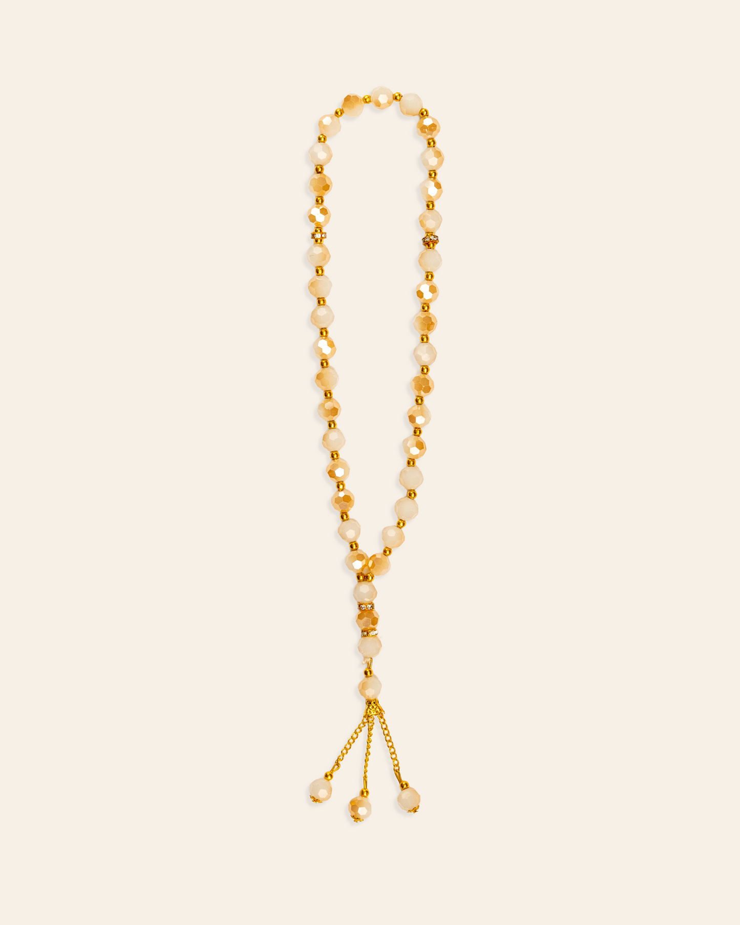 shimmer crystal Tasbih