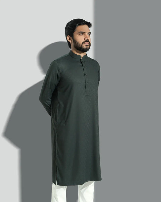 Supreme Panjabi | Deep Forest Green image 0