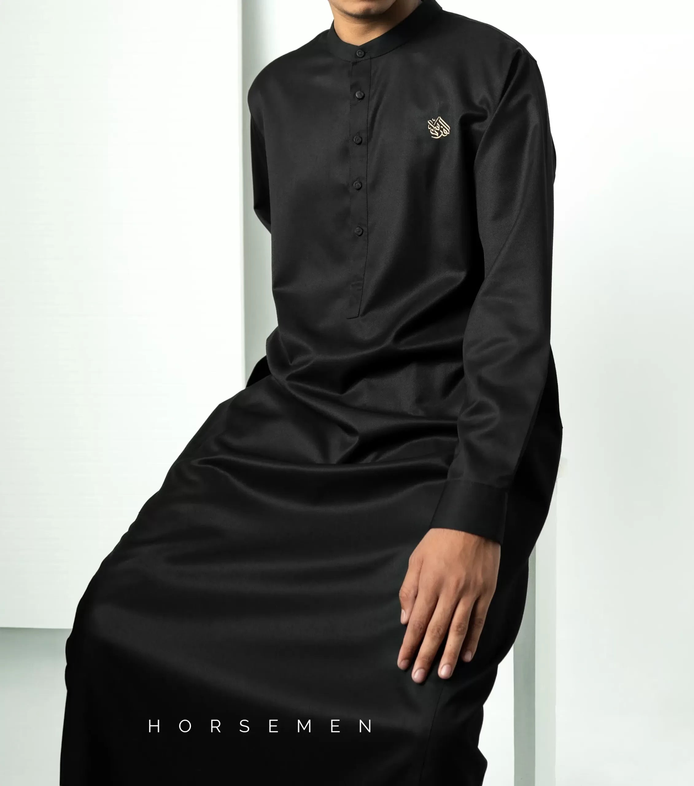Horsemen Thobe-Jade Black image 3