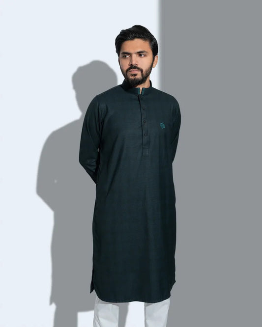 Platinum Panjabi | Teal Blue image 0