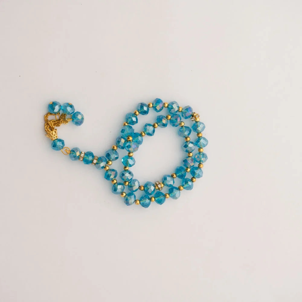 Crystal Tasbeeh - Ocean Blue image 0