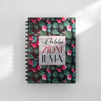 Rabbi Zidni Ilma Floral Notebook image 0