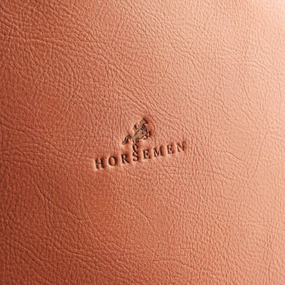 The vermillion- Leather Backpack Bag image 3