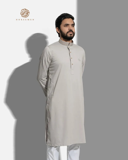 Premium Panjabi | Beach Brown image 0