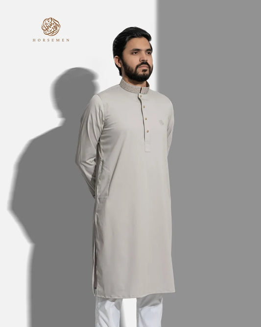 Premium Panjabi | Beach Brown image 0