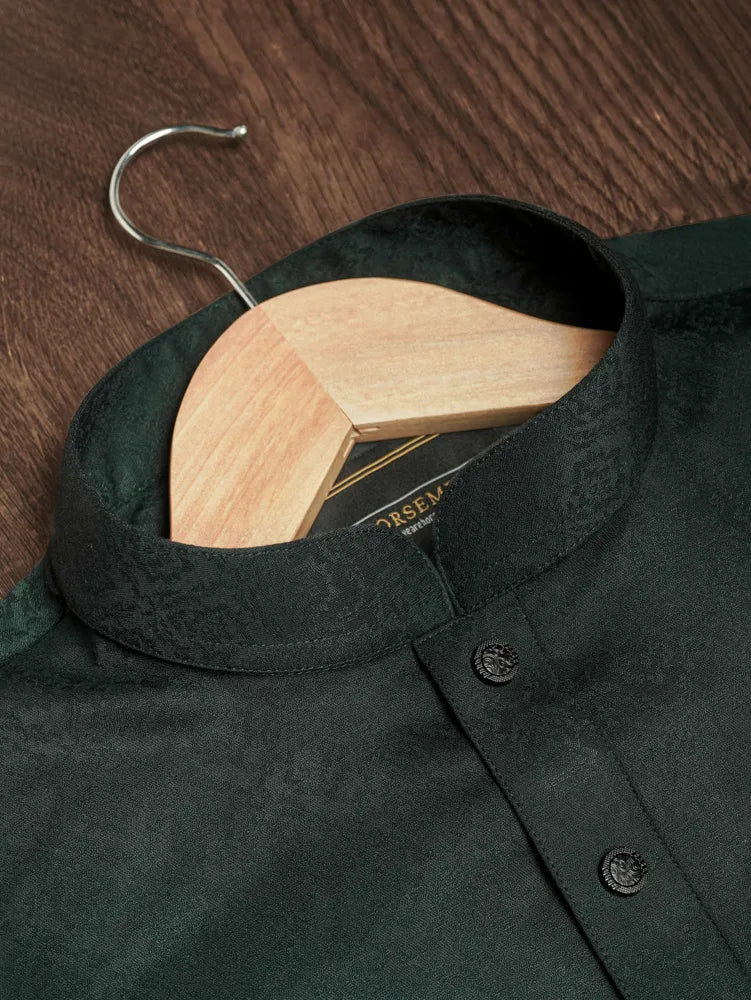 Supreme Panjabi | Deep Forest Green image 4