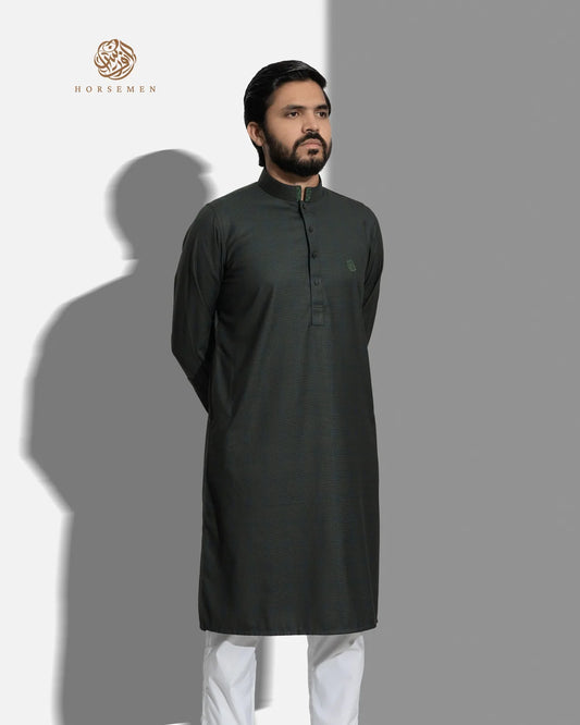 Platinum Panjabi | Moss Green image 0