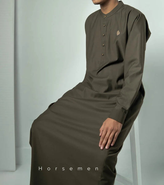 Horsemen Thobe-Secret Meadow Green image 0