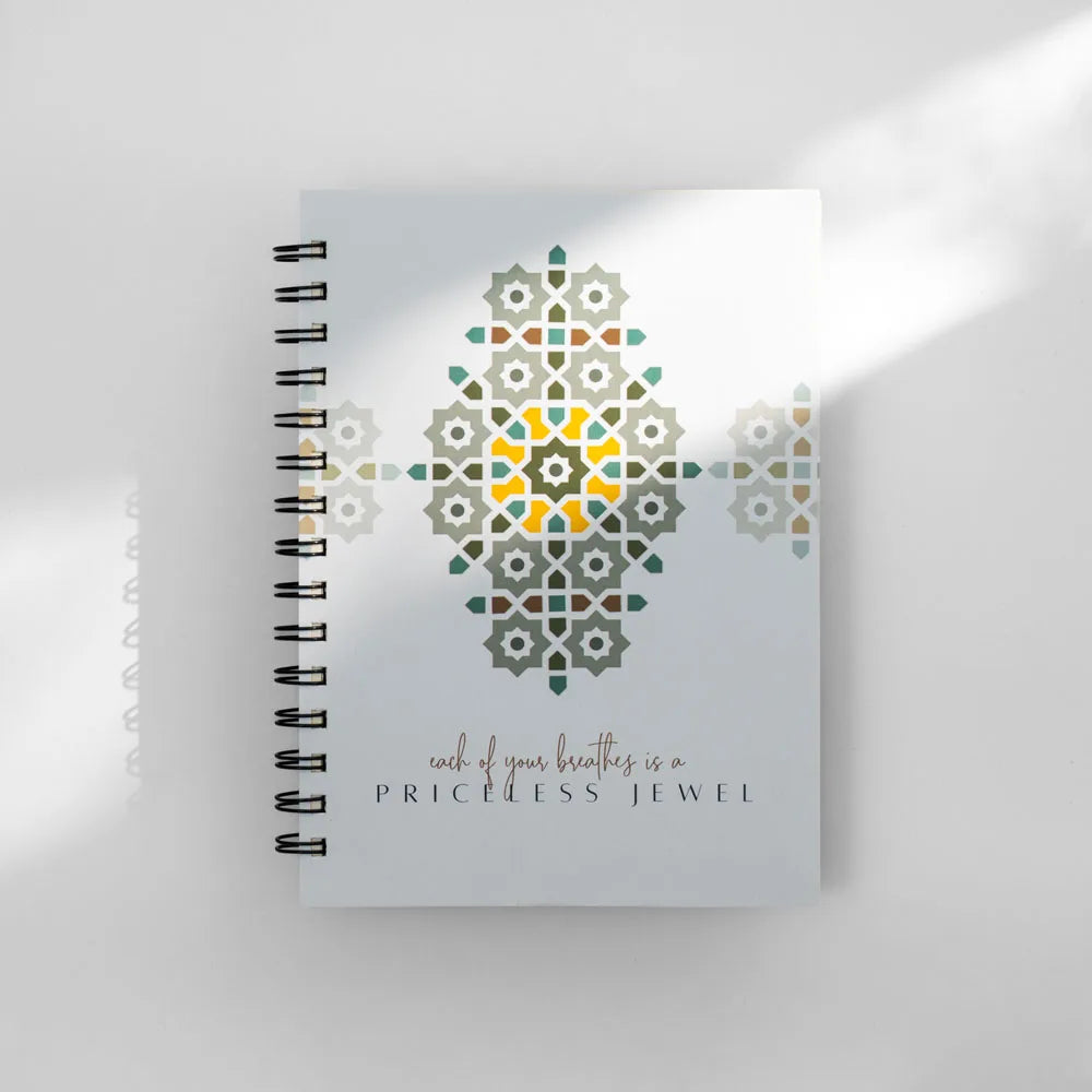 Each of Your Breaths is a Priceless Jewel Notebook image 0