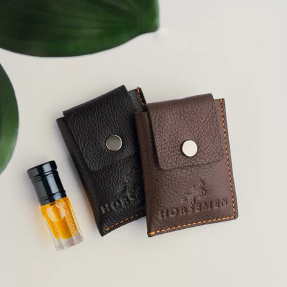 Leather Cover for Attar Bottle image 0