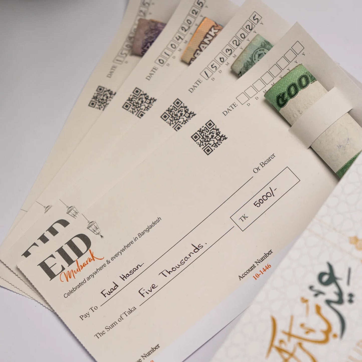 Eid Salami Cheque Book 2025 Edition image 4