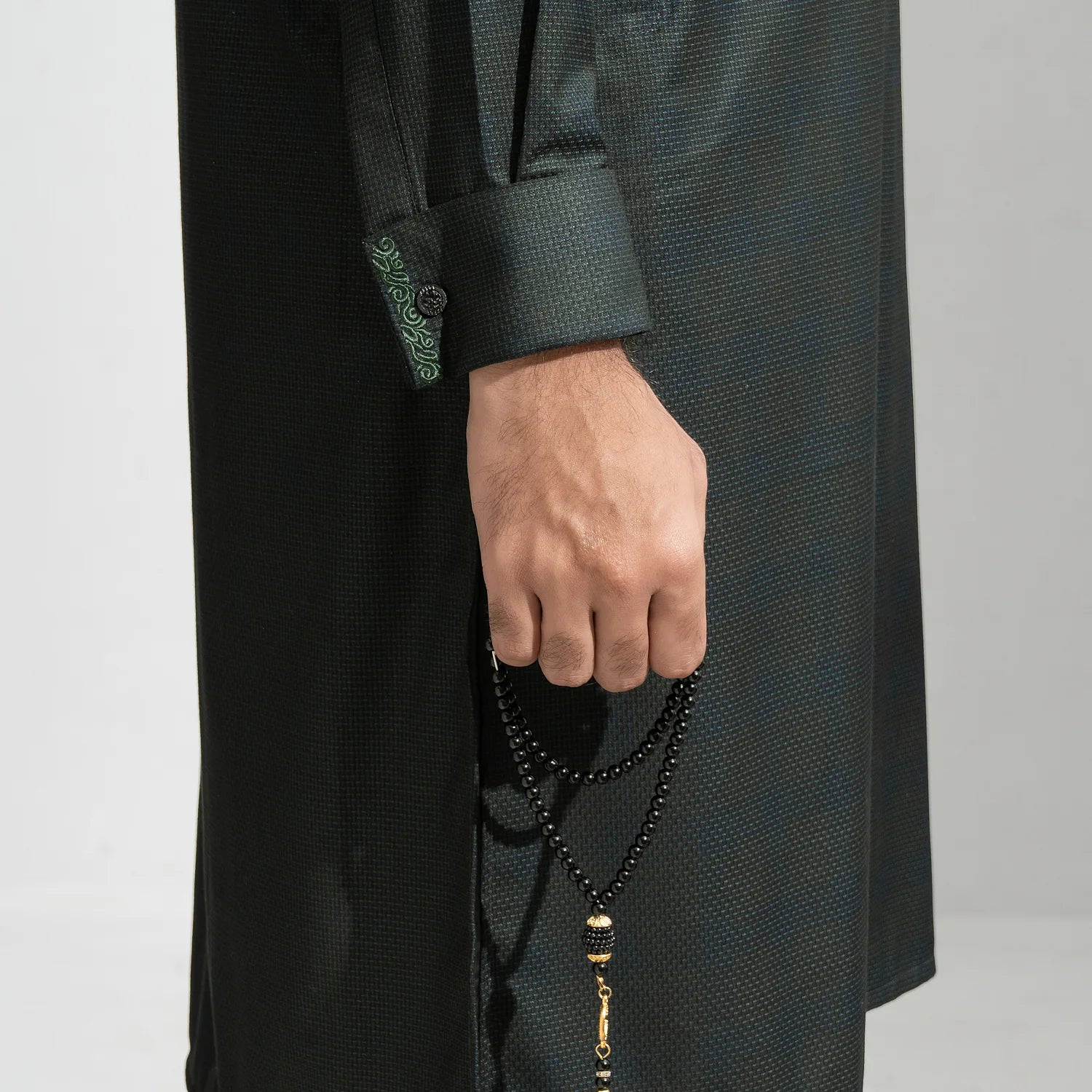Platinum Panjabi | Moss Green image 3