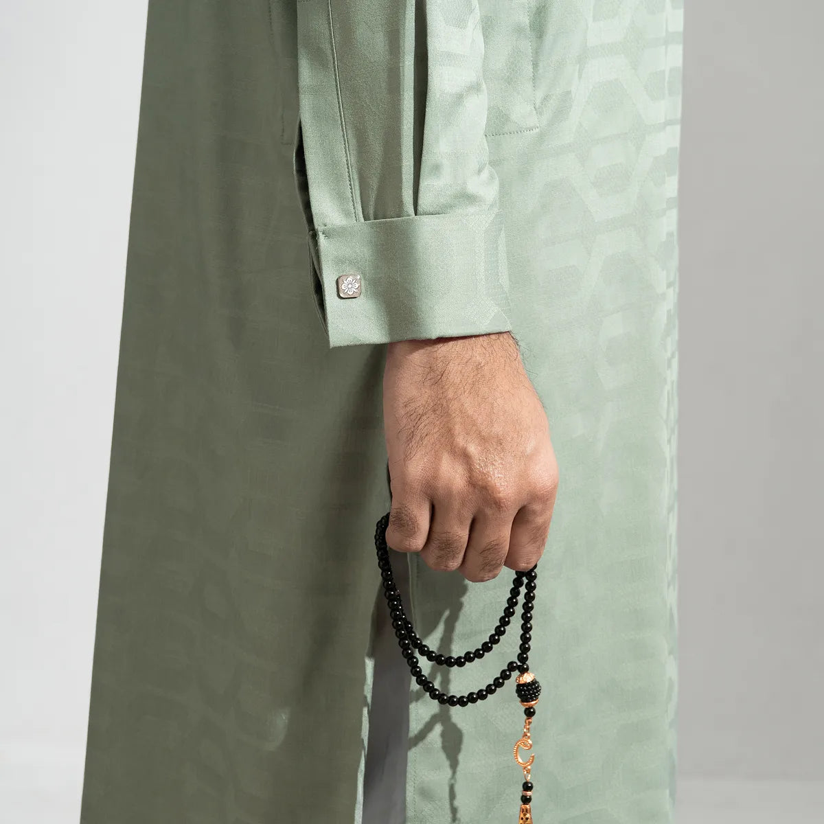 Supreme Panjabi | Soft Stone Green image 1