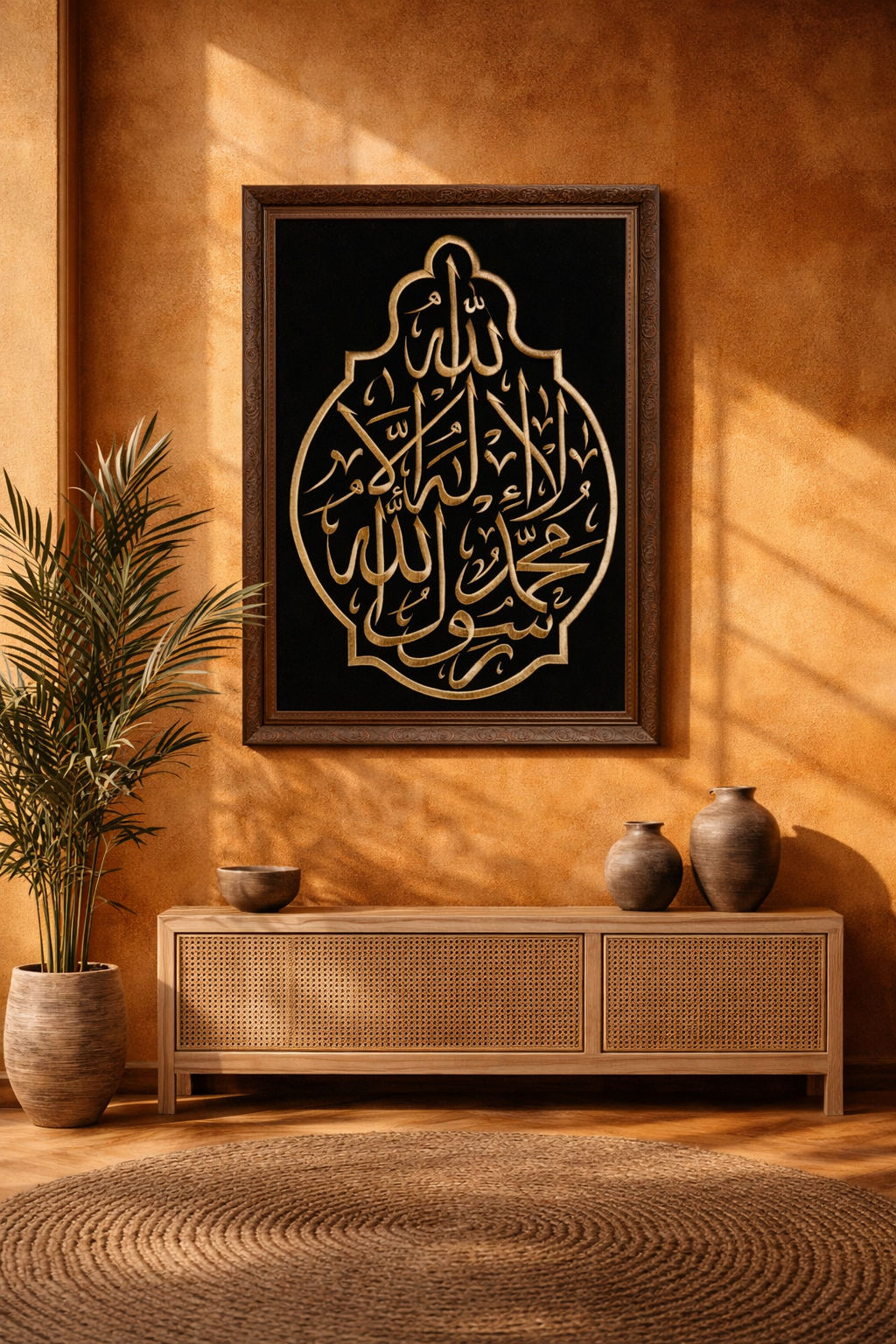 Kiswatul Ka'ba Frame — Shahadah