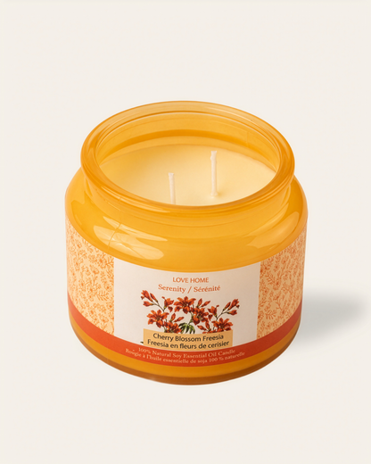 Scented Candle - Cherry Blossom Freesia