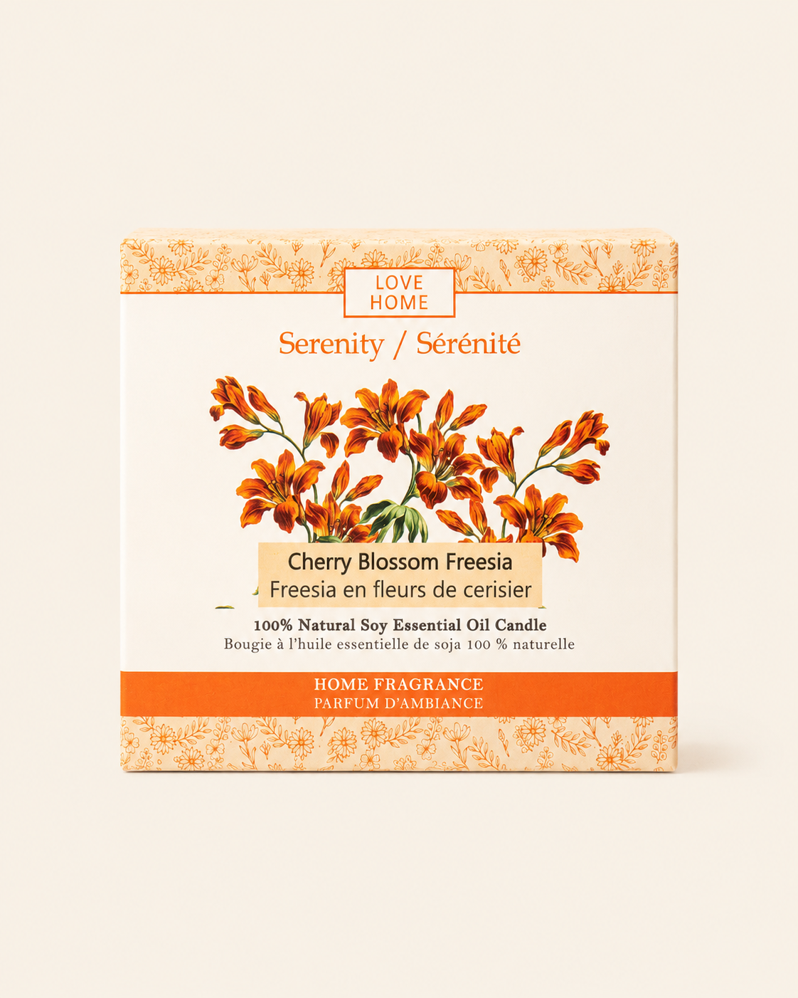 Scented Candle - Cherry Blossom Freesia