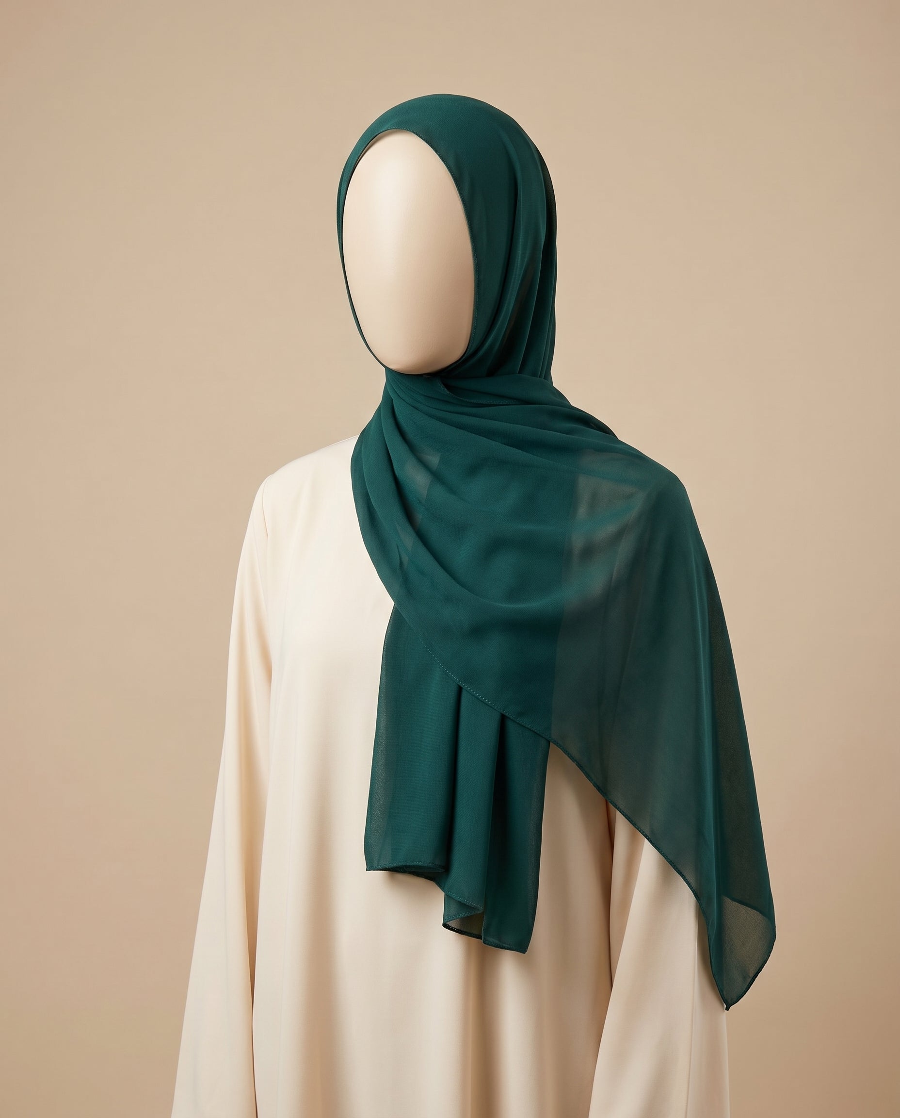 Cherry Hijab Bottle Green (CBG)
