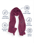 Cherry Hijab Grape Purple (CGP)