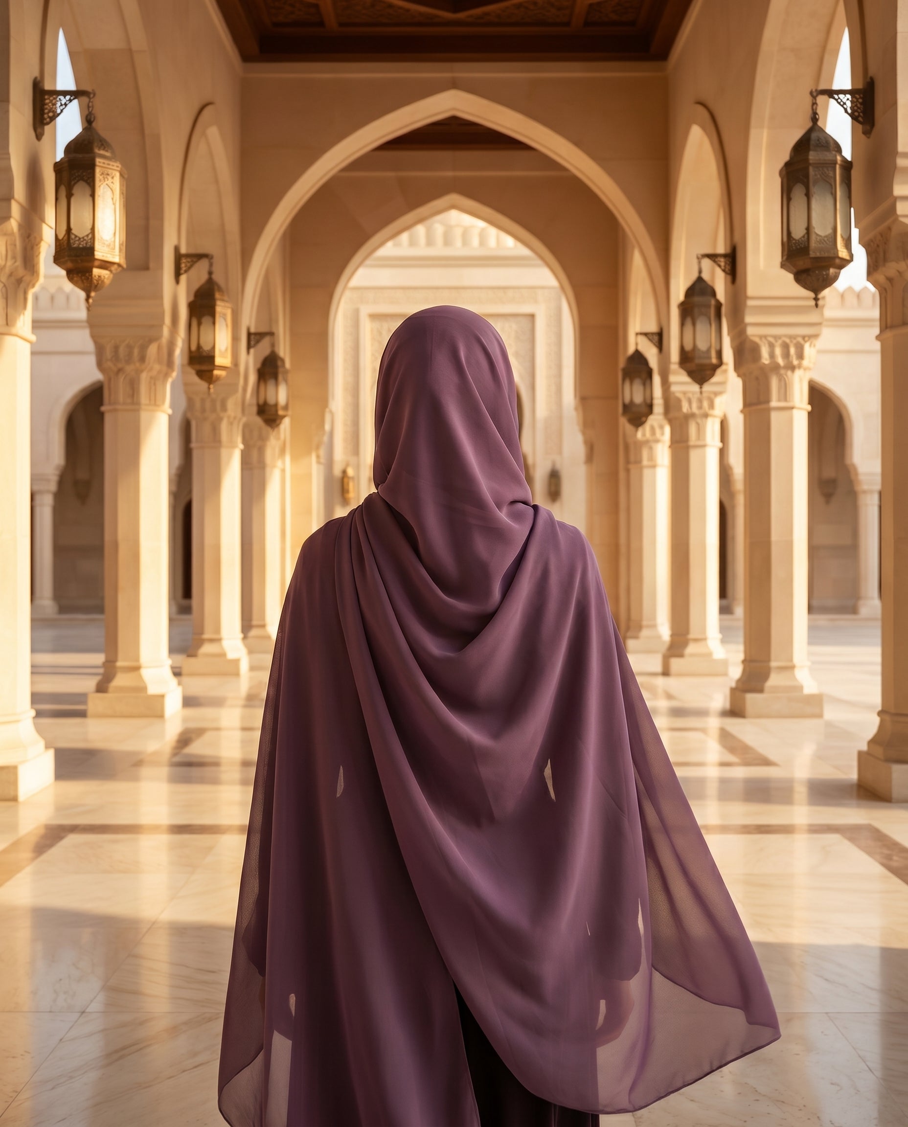 Cherry Hijab Japanese Violet (CJV)