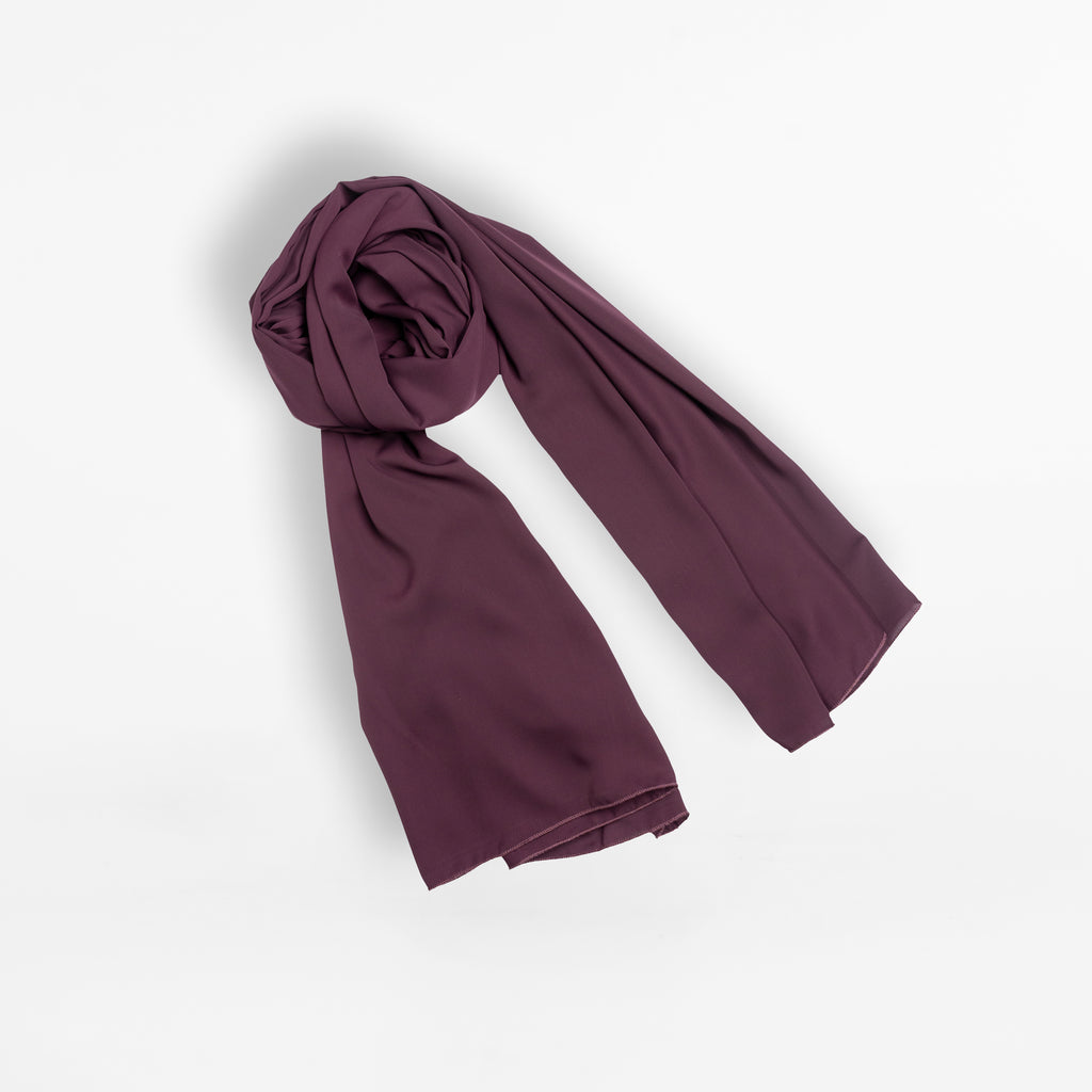 Cherry Hijab Wine Dark Purple (CWDP)