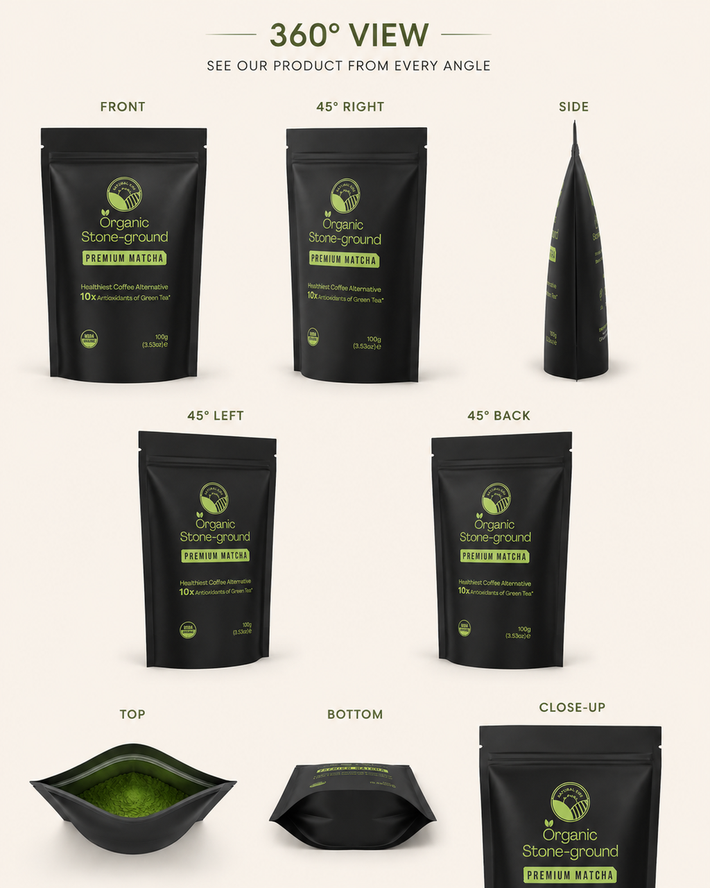 Classic Stevia Matcha