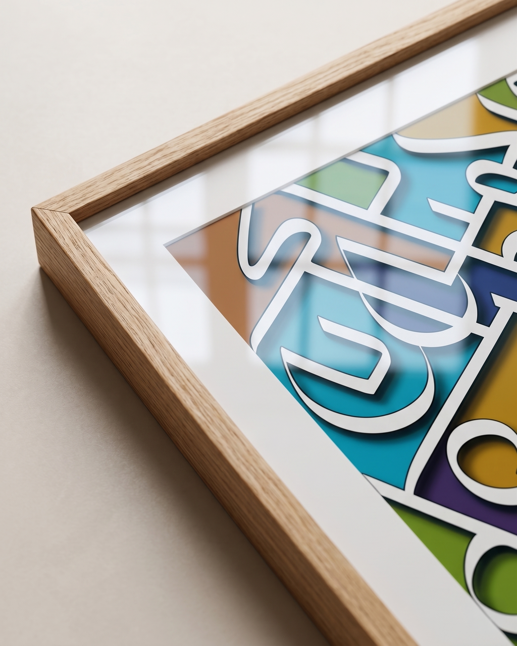 Salam Calligraphy Frame