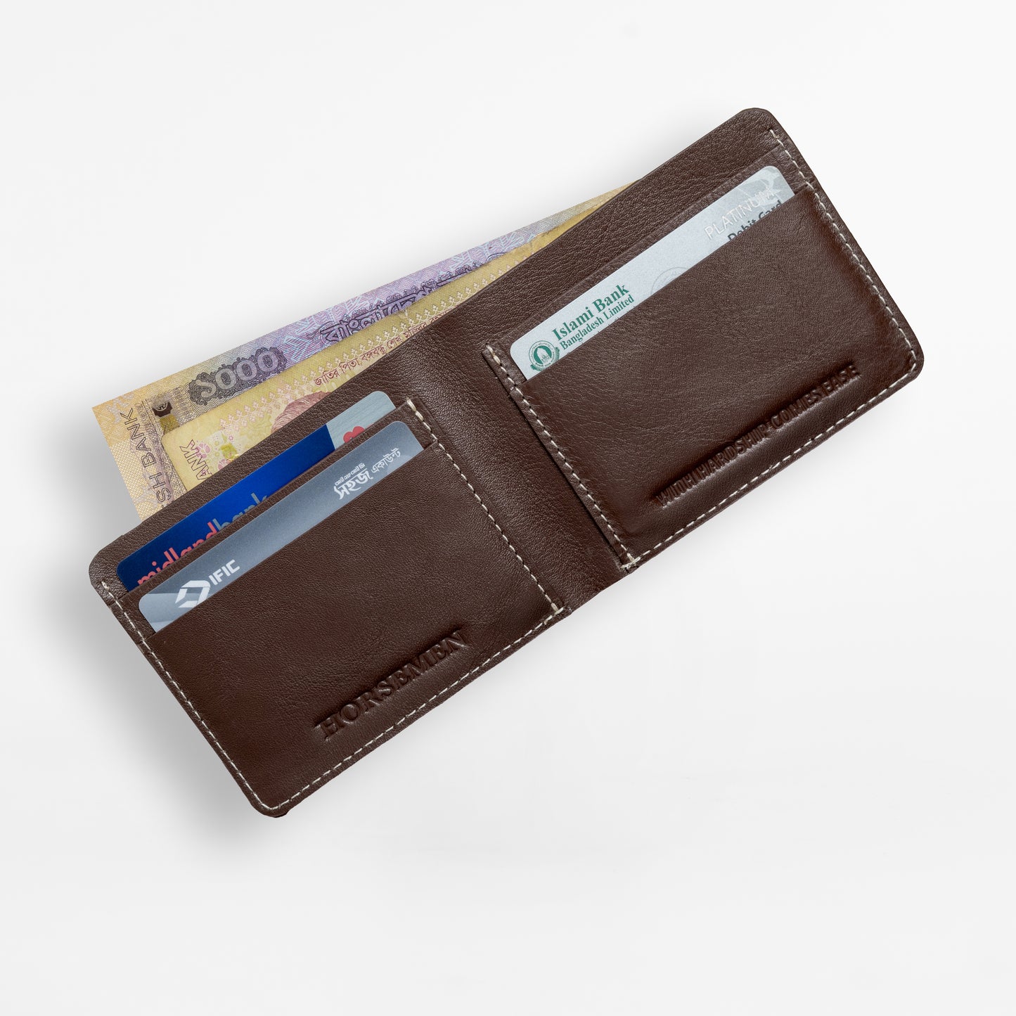 Shire Horsemen Wallet -Espresso Brown
