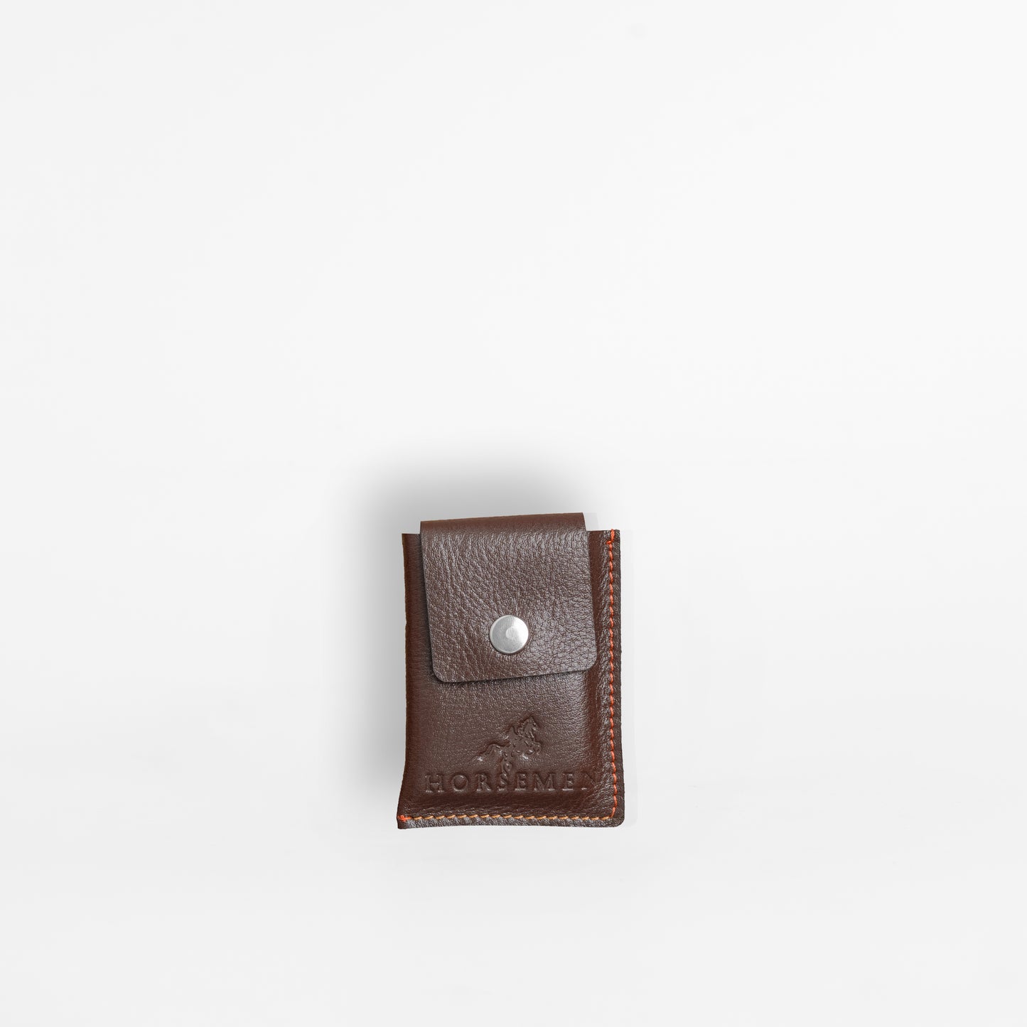 Leather Cover for Attar Bottle - Brown