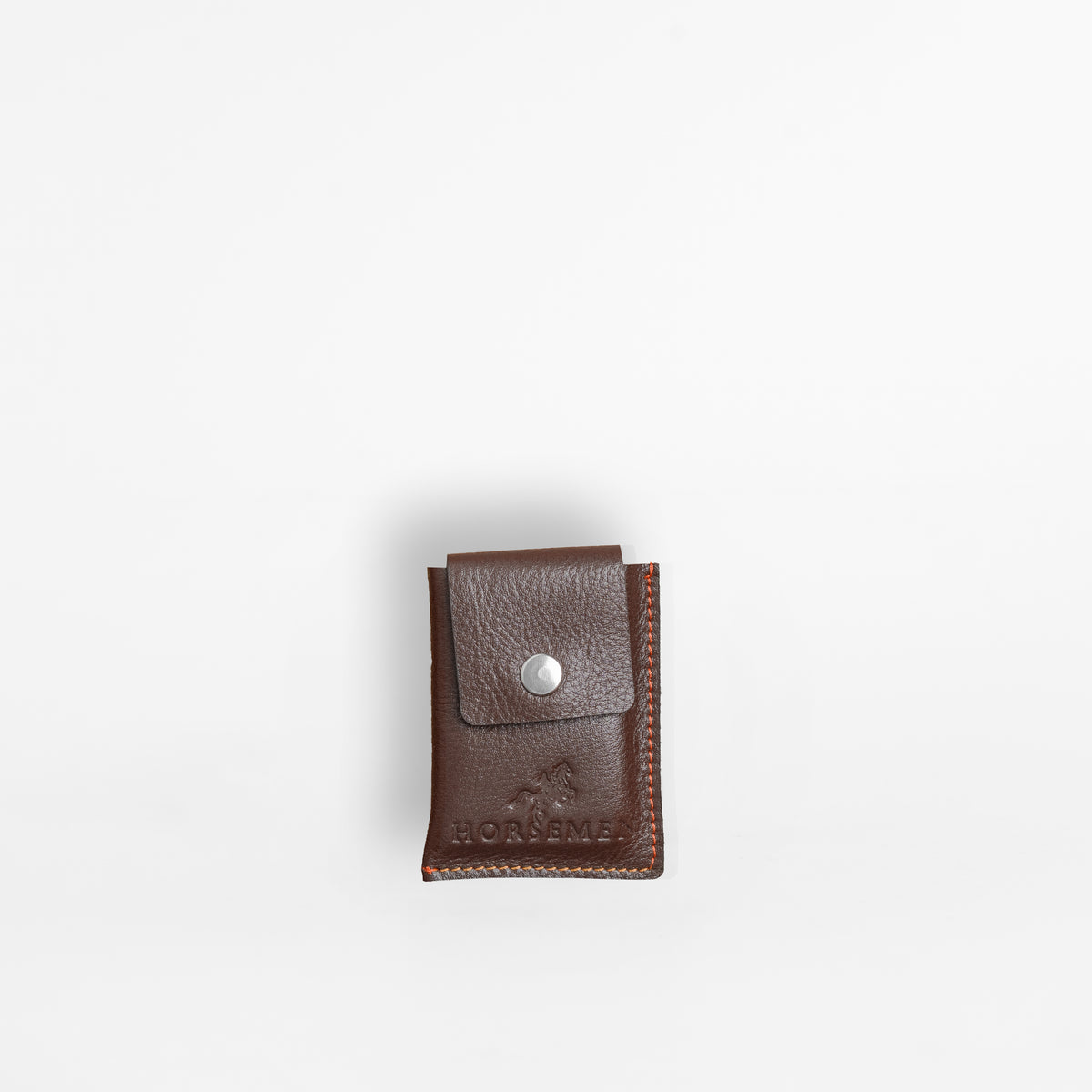 Leather Cover for Attar Bottle - Brown