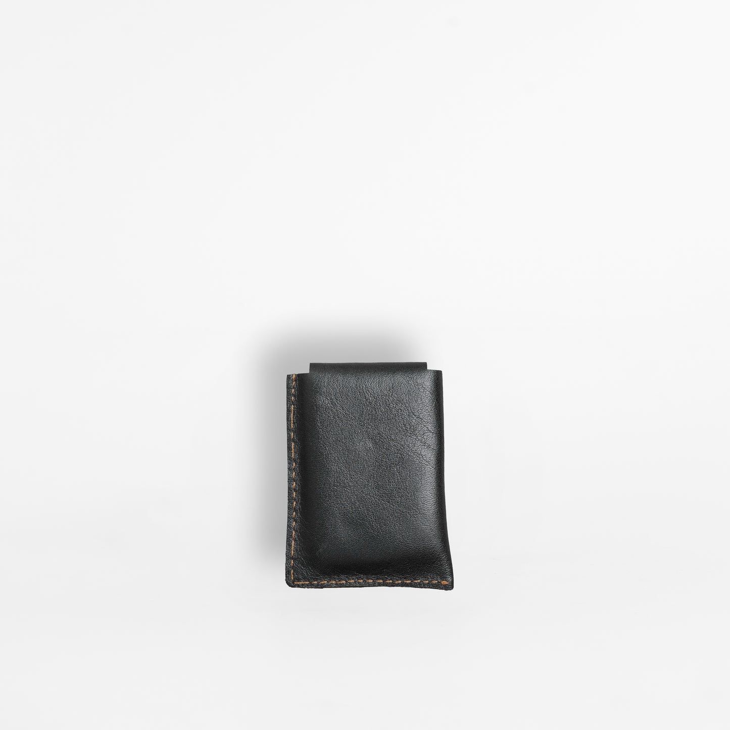 Leather Cover for Attar Bottle - Black