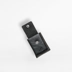 Leather Cover for Attar Bottle - Black
