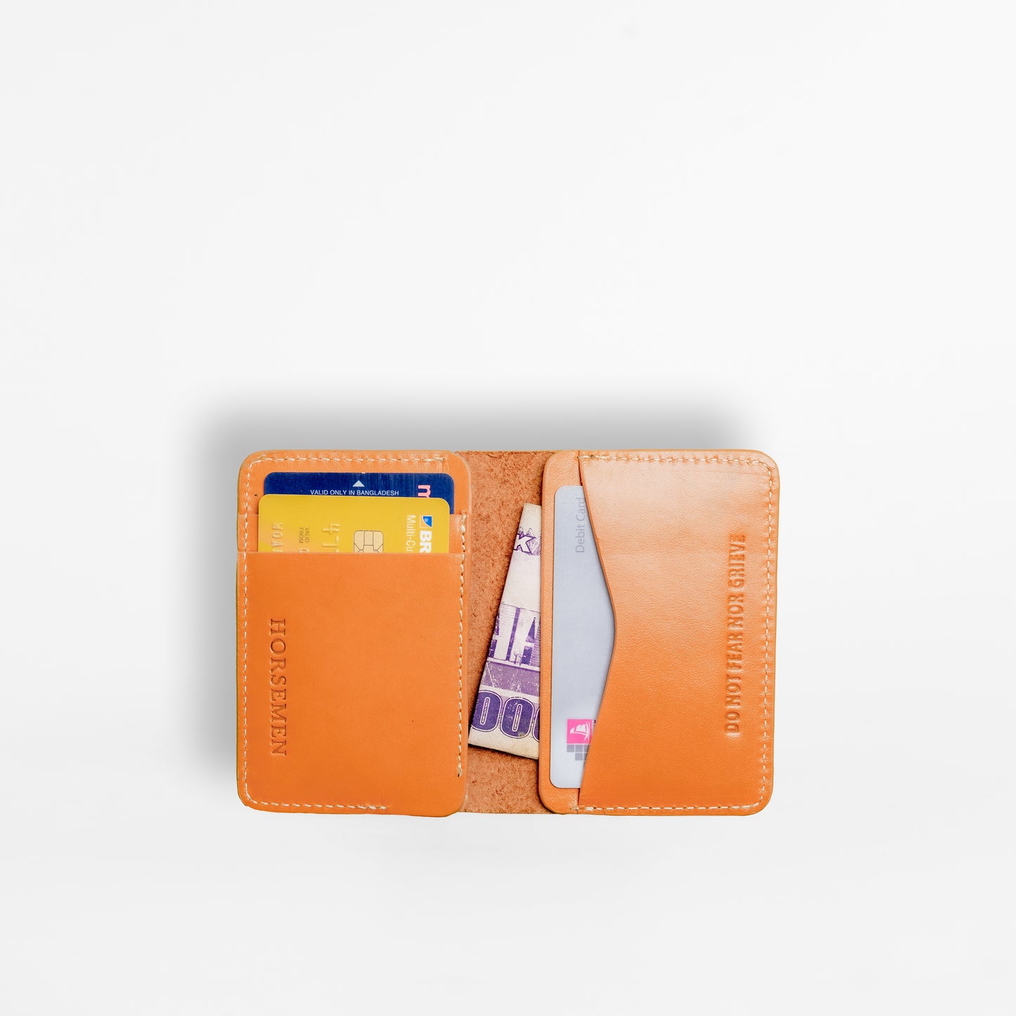 Slim Sleeve Horsemen Wallet - Dandelion Tan