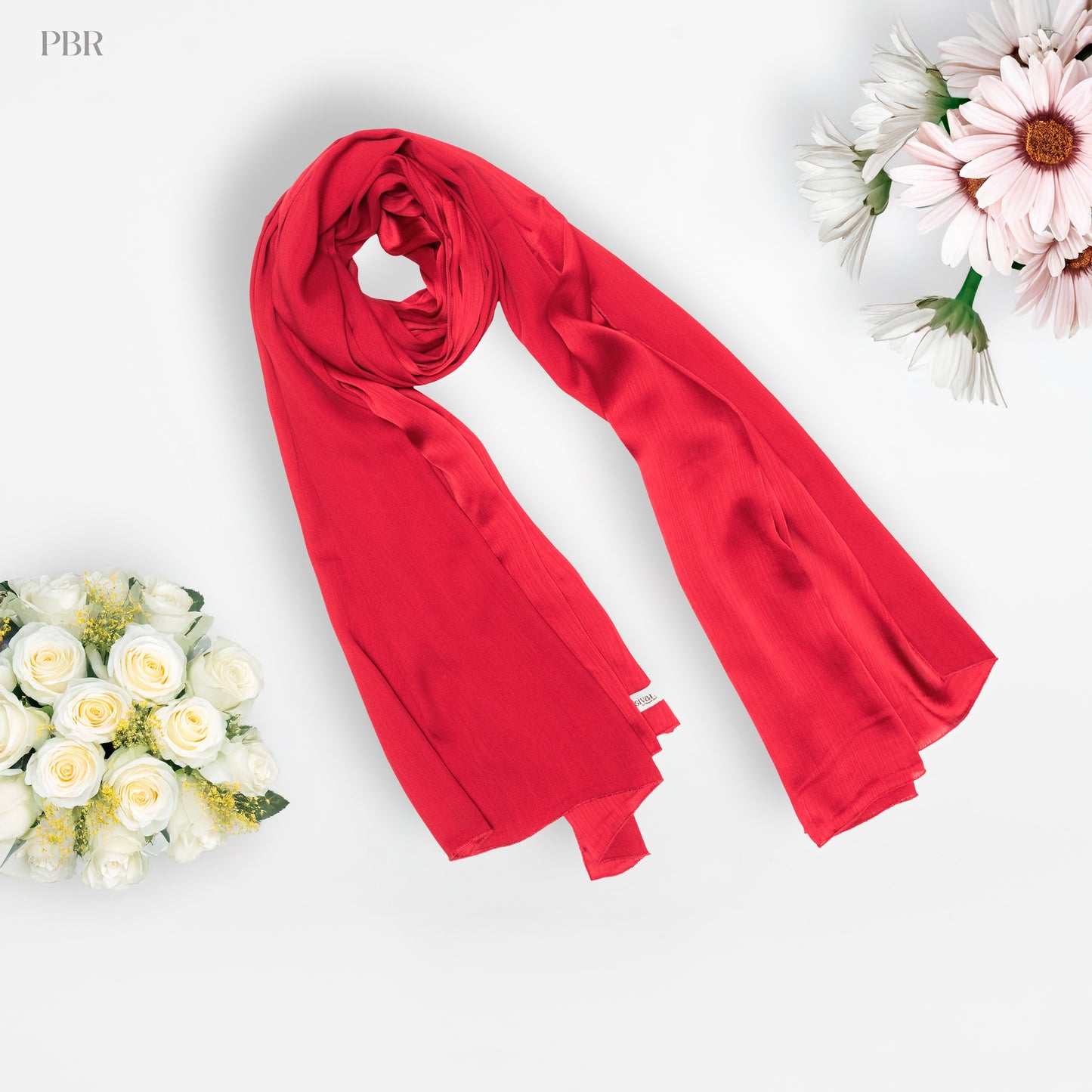 Pashmina Hijab Blood Red (PBR)