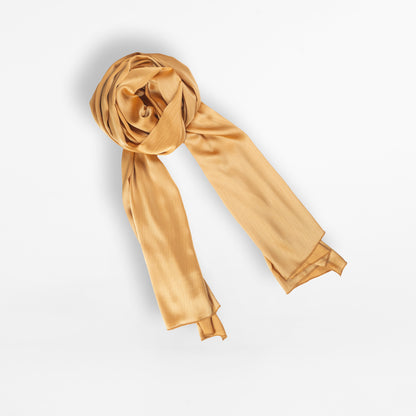 Pashmina Hijab Metallic Golden