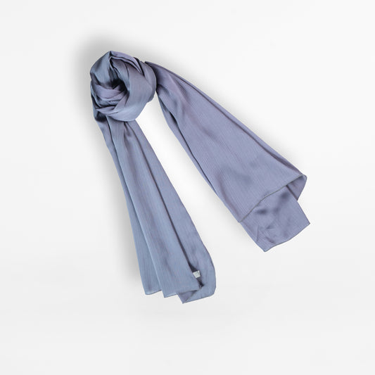 Pashmina Hijab Slate Gray