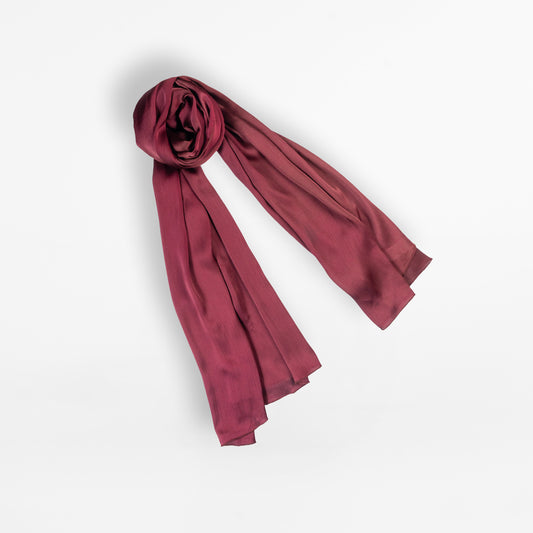 Pashmina Hijab Midnight Maroon