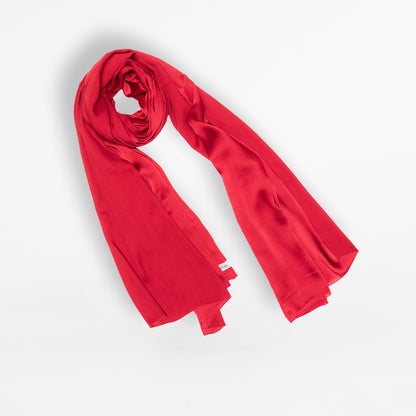 Pashmina Hijab Blood Red (PBR)