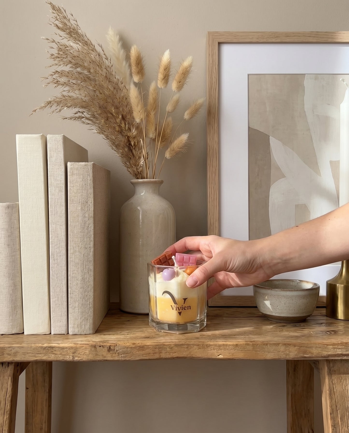 Crème Dessert Candle